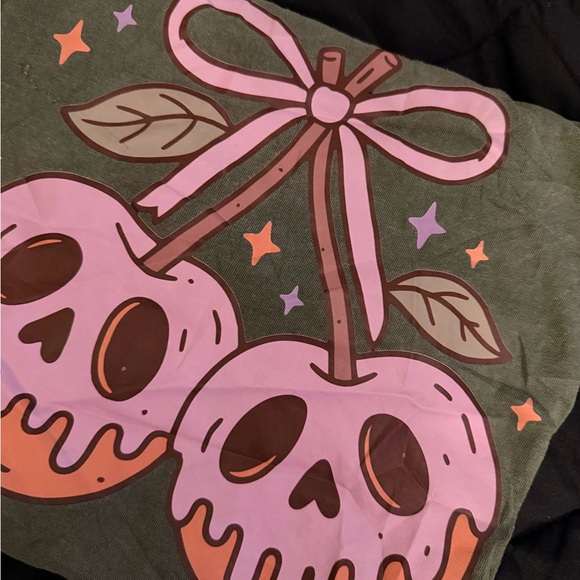 Comfort Colors Halloween Graphic Tee - Purple, Orange, Black, Yellow - Picture 7 of 7